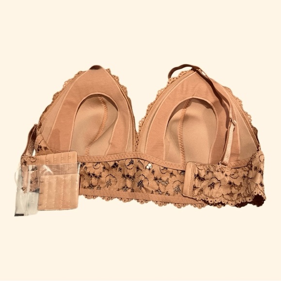 MOMANDA Women’s Lace Nursing Bra Bralette – Size 38DD (38E) Maternity - Picture 4 of 7